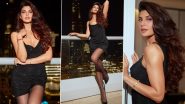 Jacqueliene Fernandez ब्लैक बॉडीकॉन ड्रेस में ढा रहीं हुस्न का जलवा, तस्वीरें हुईं वायरल (View Pics)